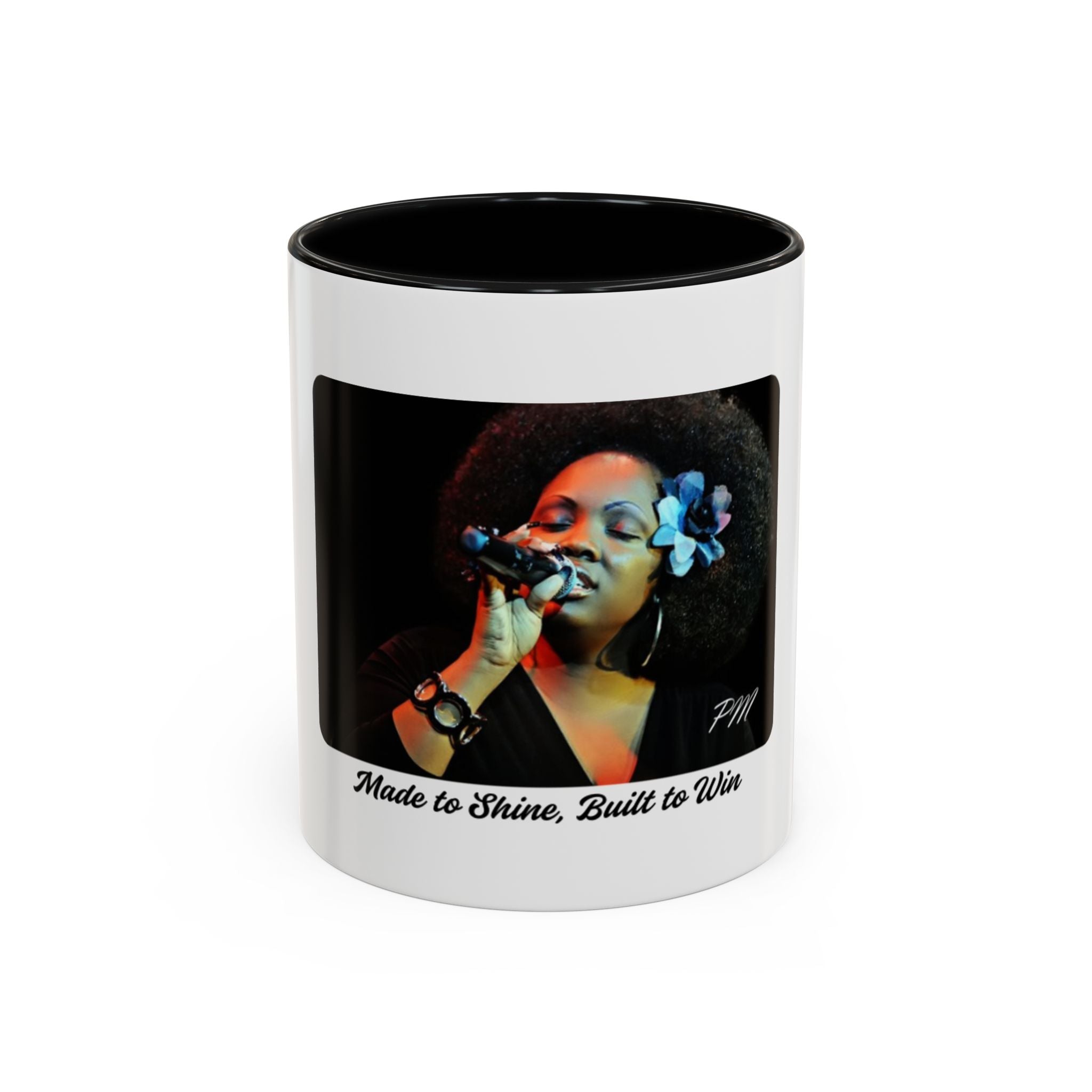 Inspiring Coffee Mug, Motivational Ceramic Mug, 'Made to Shine, Built to Win' Cup, Empowering Drinkware Gift, The Ameya Taylor Experience